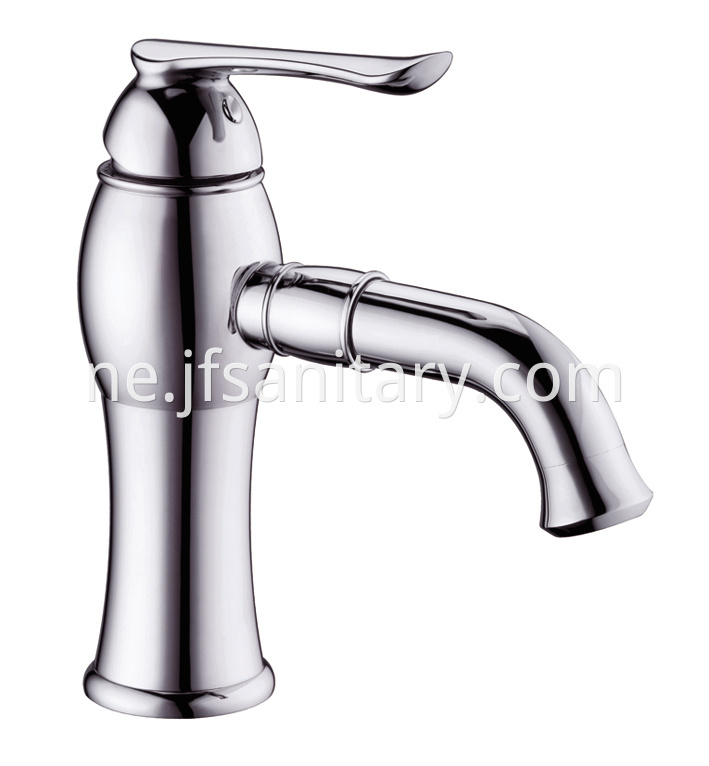 traditional mixer tap basin